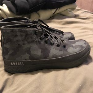 Women’s NoBull mid rise dark camo trainers